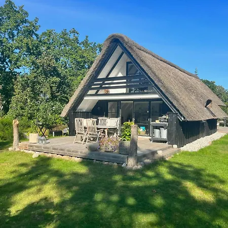 Thatched Roof House Near Boeslum *